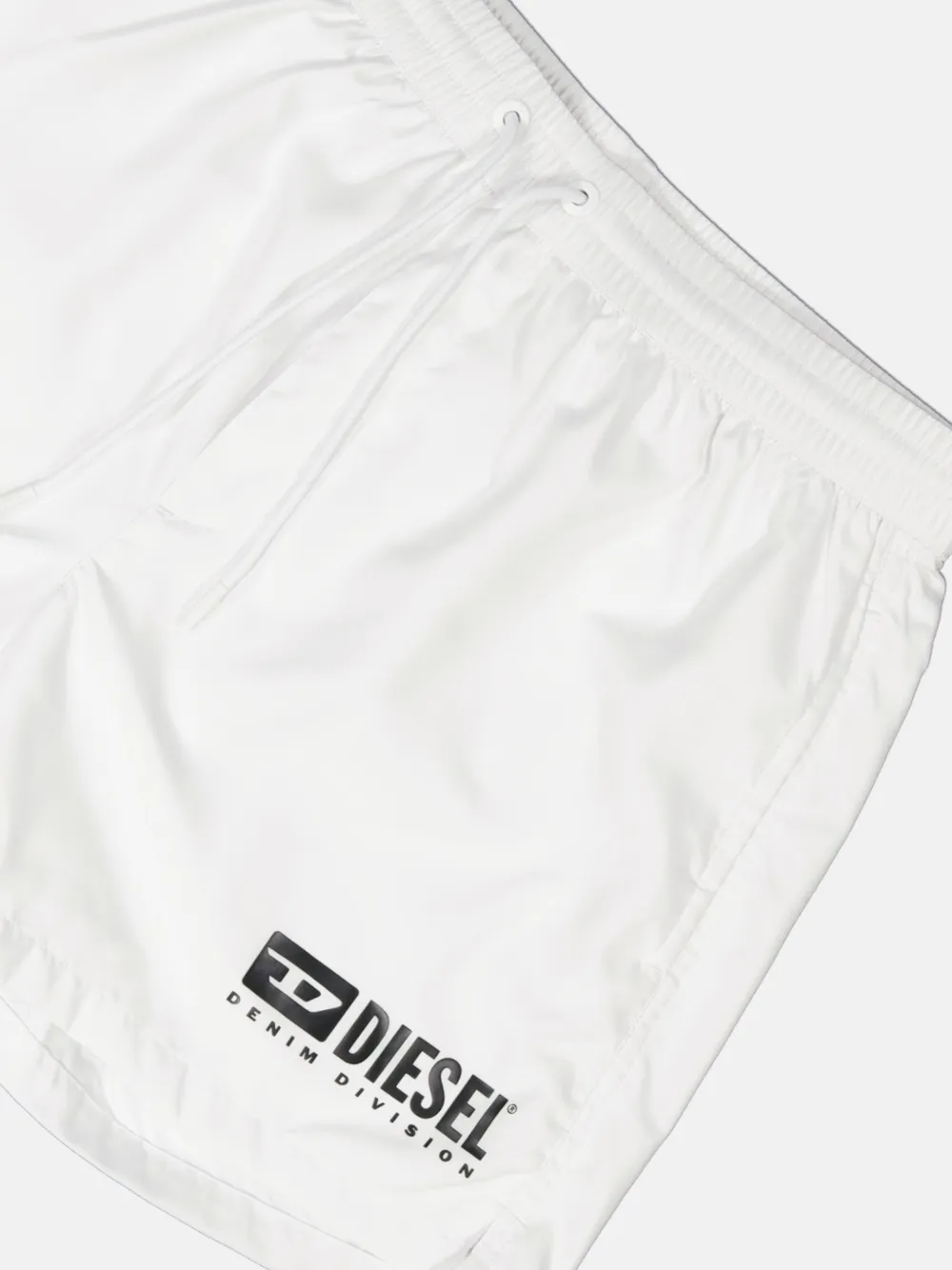 Diesel logo-print swim shorts - Wit