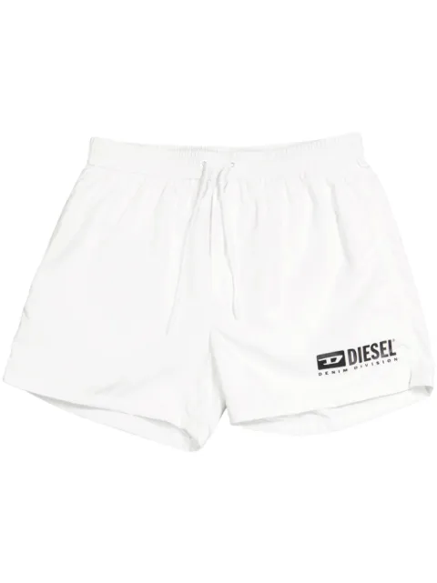 Diesel logo-print swim shorts