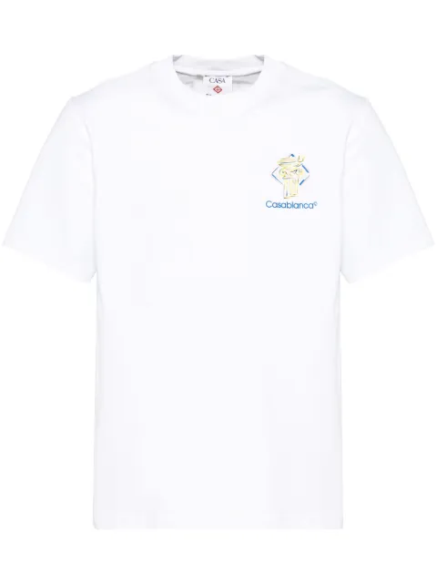 Casablanca playera con estampado Column