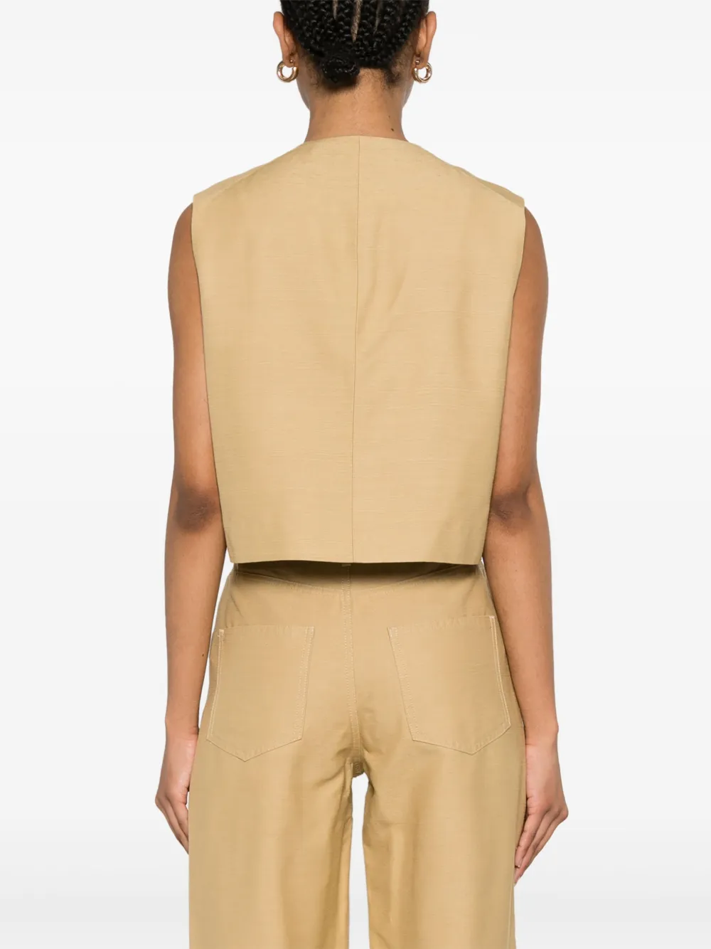 LouLou de Saison Esme gilet Beige