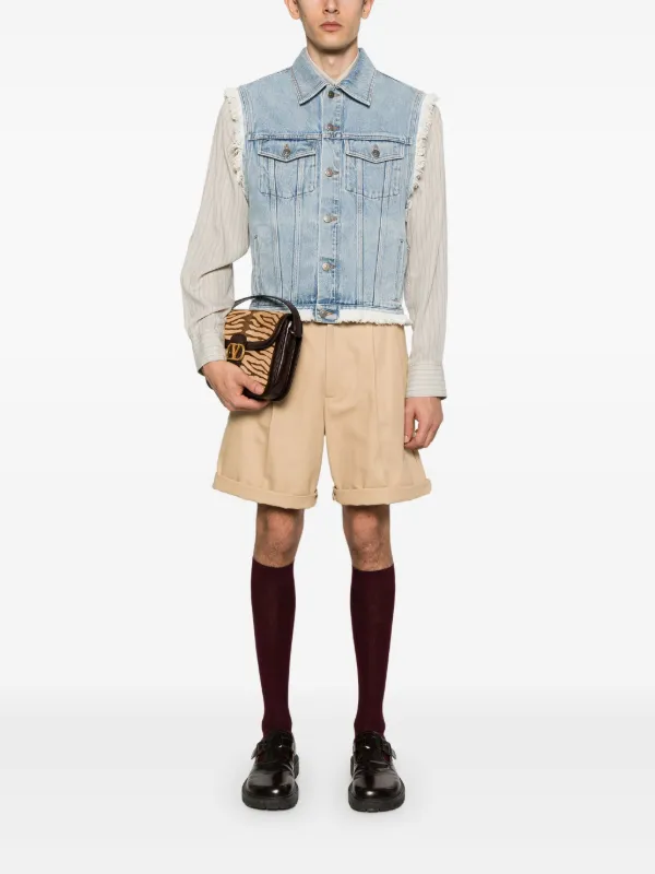 Valentino Garavani デニムベスト | ブルー | FARFETCH JP