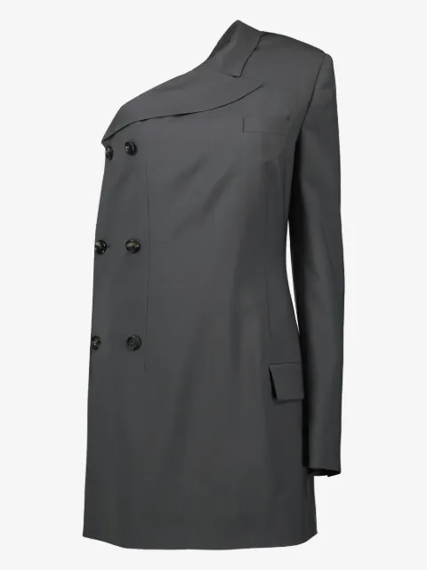 Moschino asymmetric-sleeve blazer 