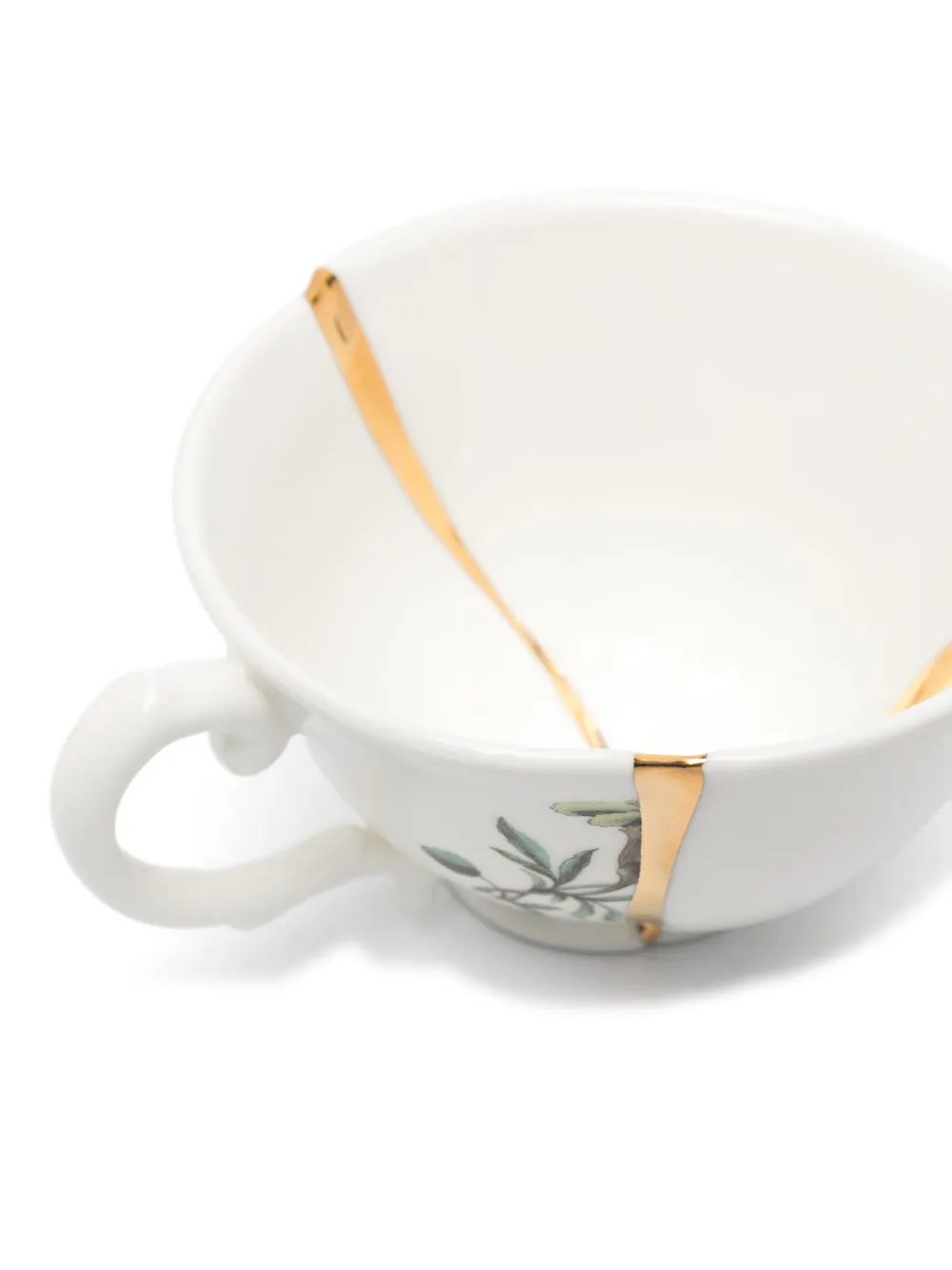 Seletti Kintsugi Tea Set (set Of Two) In White