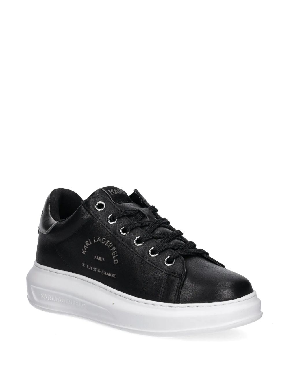 Karl Lagerfeld logo-print sneakers Black