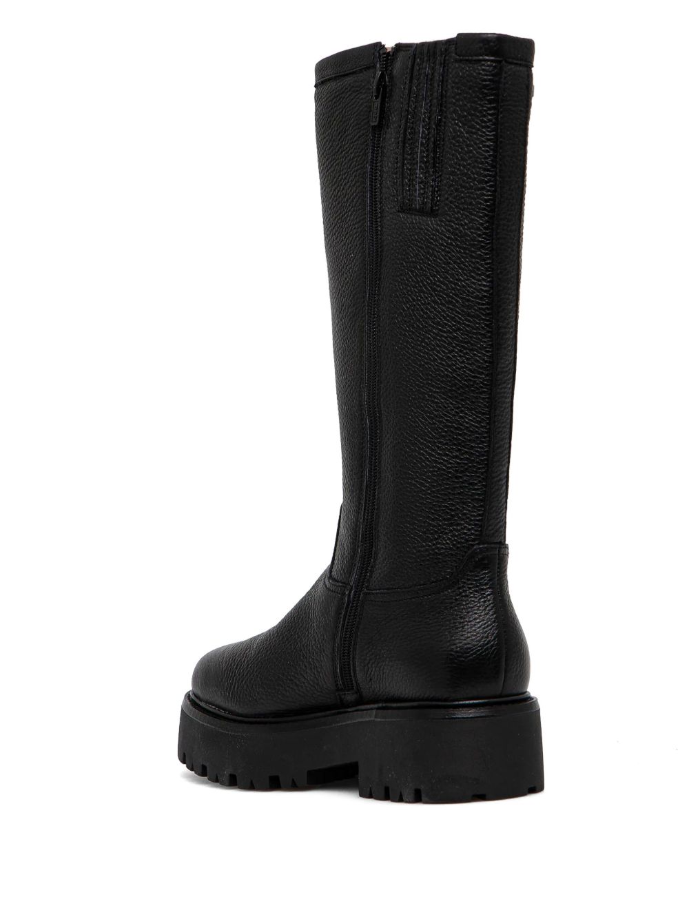 Karl Lagerfeld knee-length leather boots Black