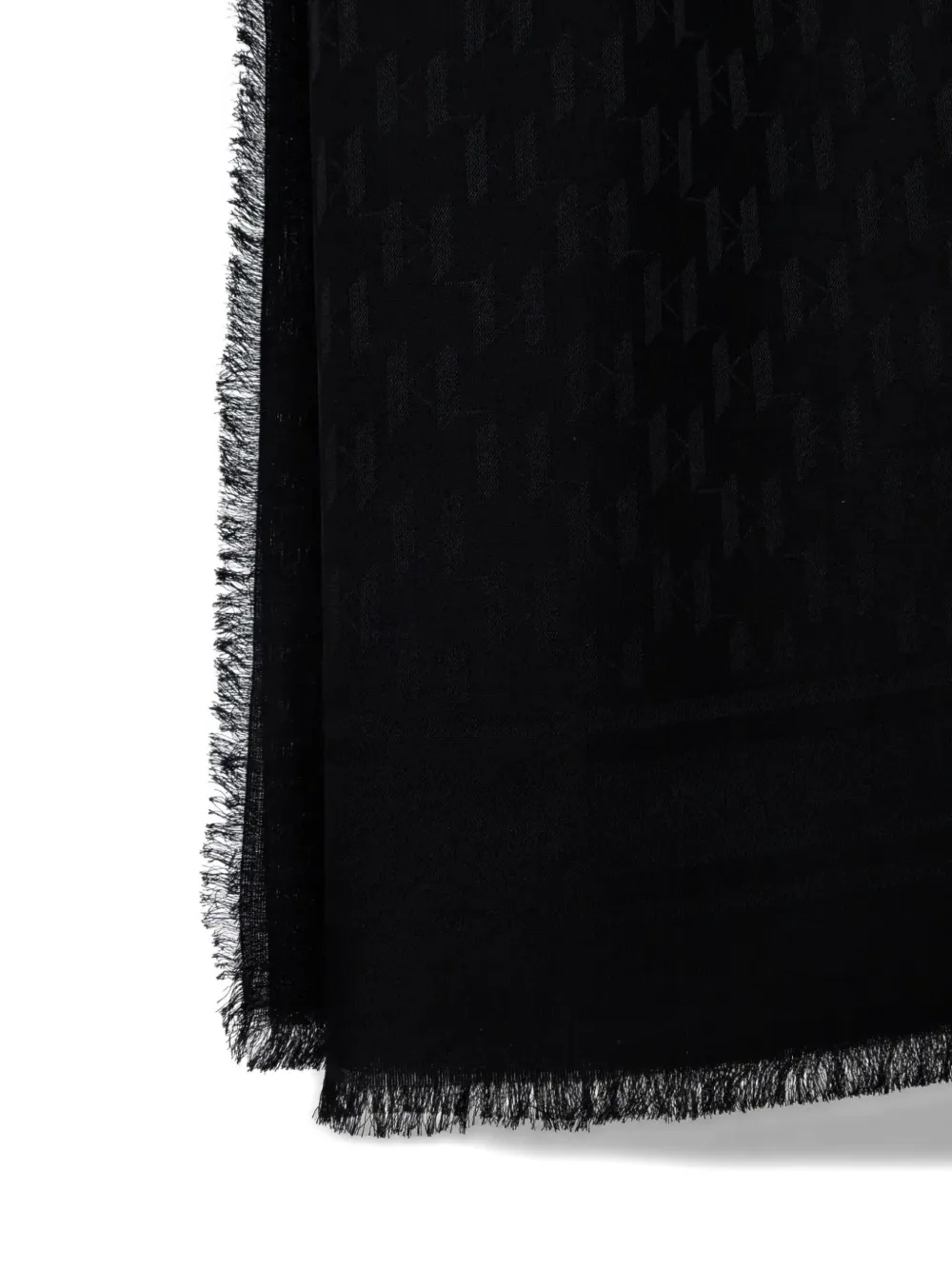 Karl Lagerfeld K Monogram sjaal Zwart