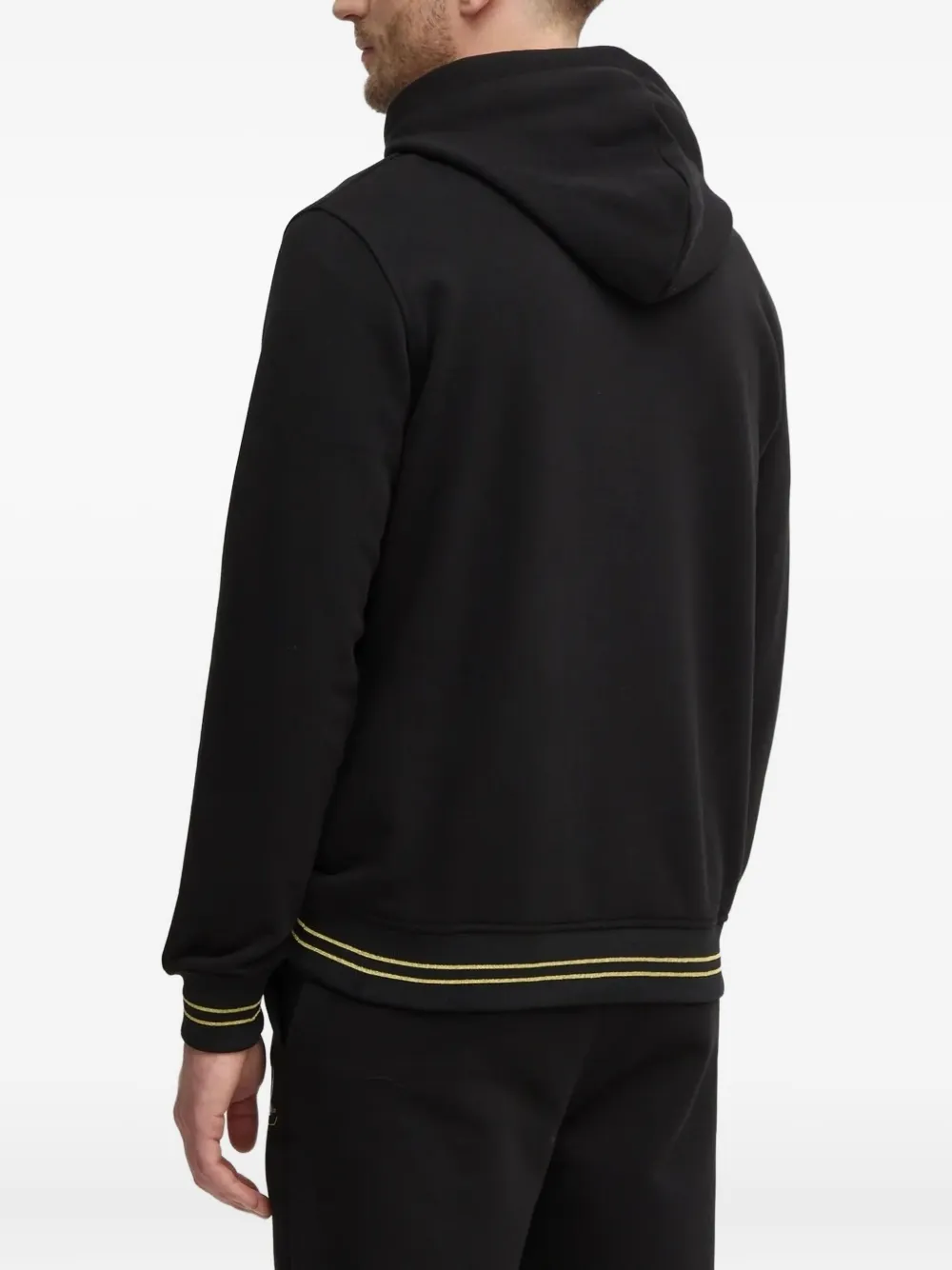 Karl Lagerfeld Hoodie met logodetail Zwart