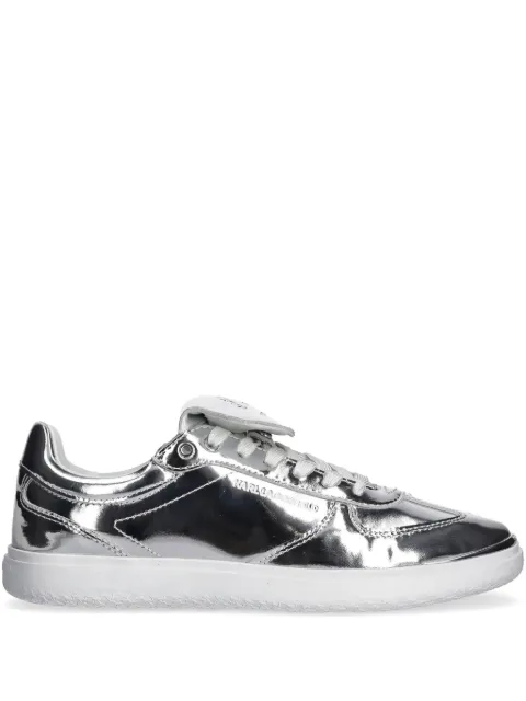 Karl Lagerfeld metallic-effect sneakers