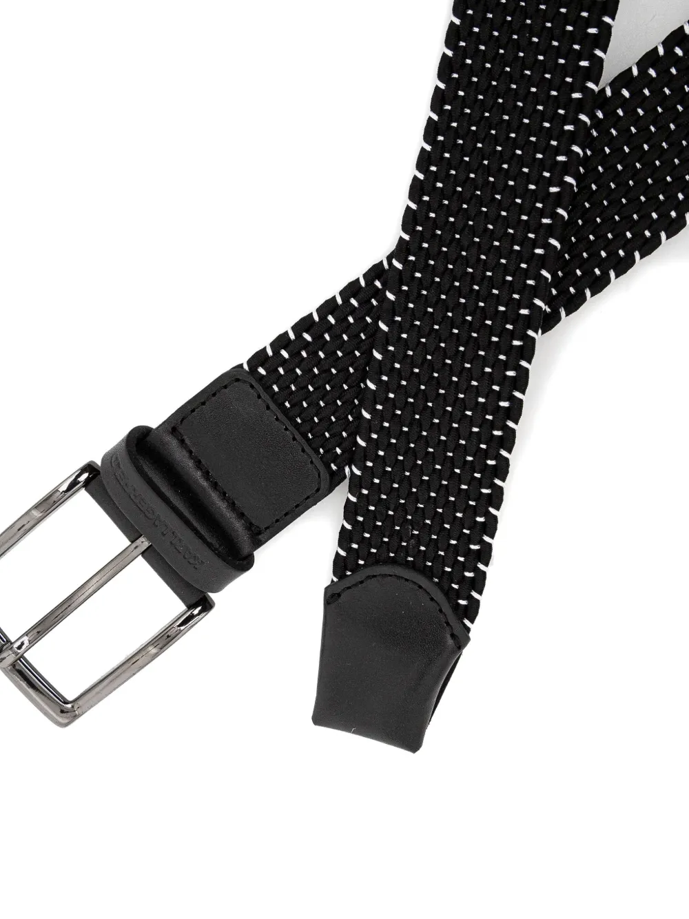 Karl Lagerfeld buckle-fastening belt - Zwart