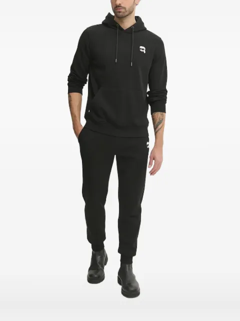 Karl Lagerfeld logo-patch hoodie