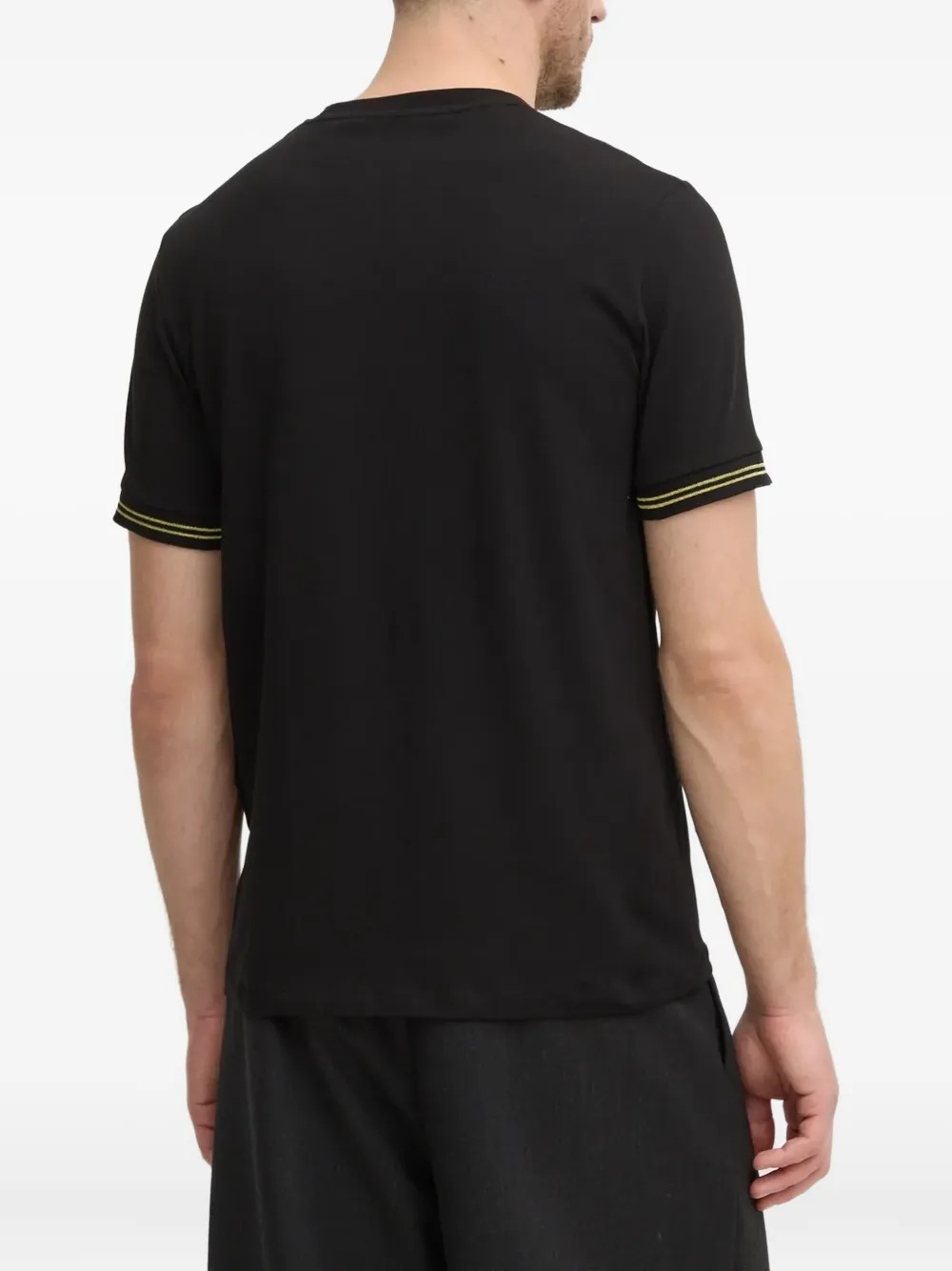 Karl Lagerfeld logo-print short-sleeve T-shirt - Zwart