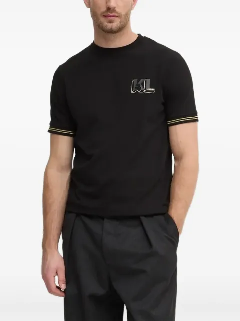 Karl Lagerfeld logo-print short-sleeve T-shirt
