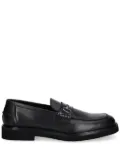 Karl Lagerfeld leather loafers - Black
