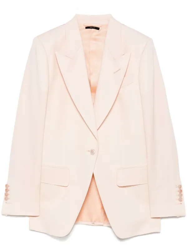 Tom Ford Wool Blazer in Pink