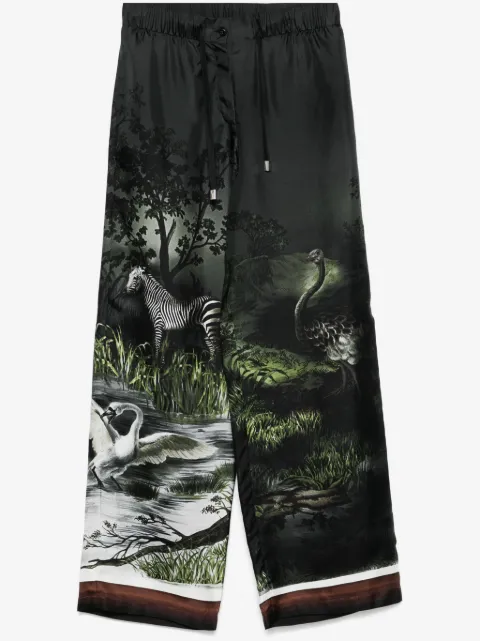 The Attico printed trousers
