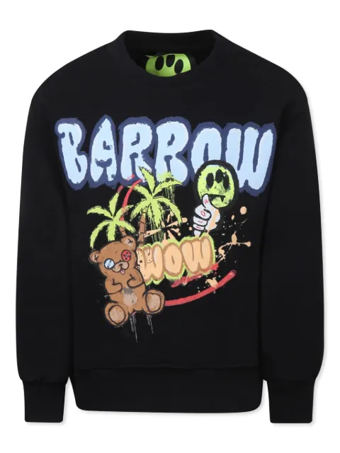 Barrow kids Felpa con stampa logo