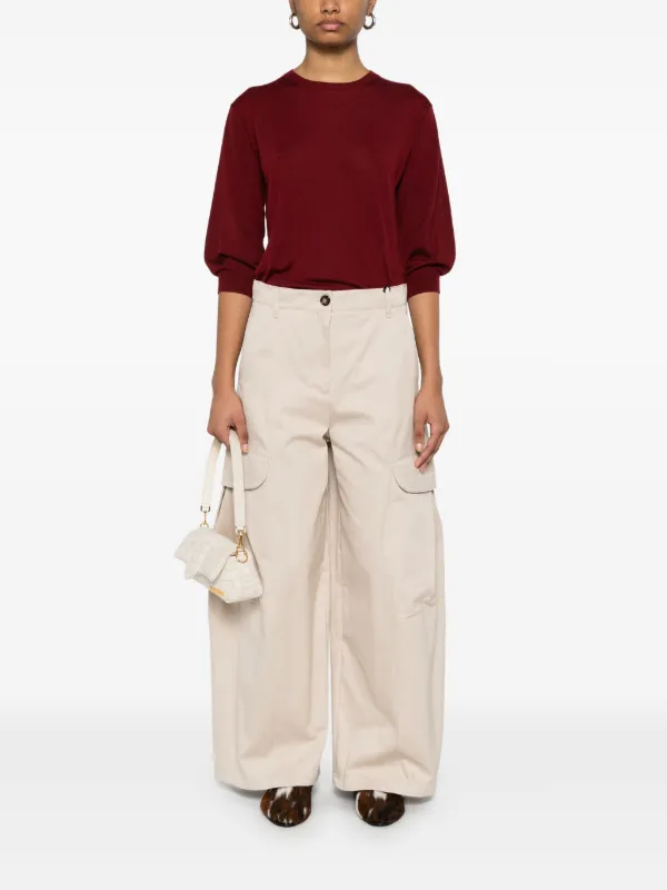 S Max Mara Rosatea パンツ | ニュートラル | FARFETCH JP