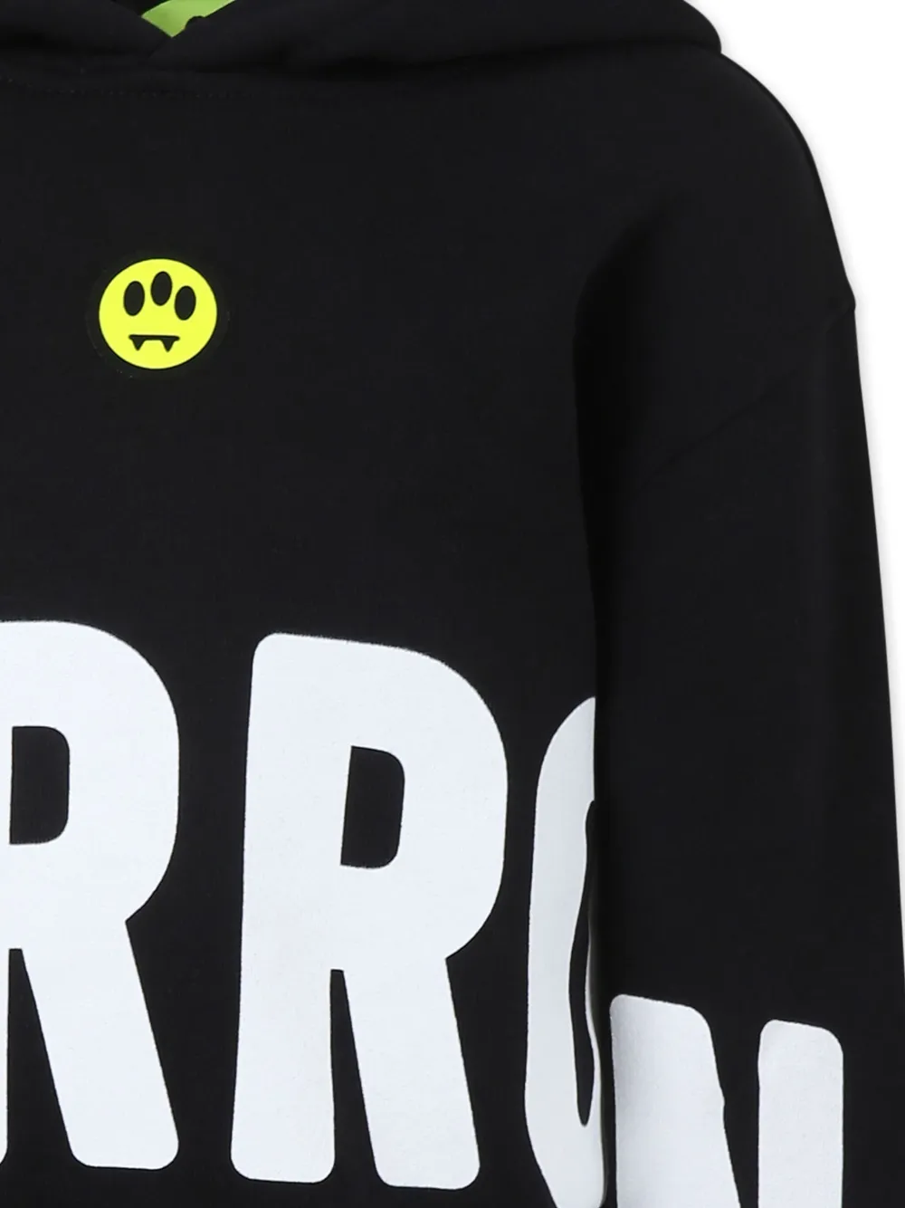 Barrow kids Hoodie met logoprint Zwart