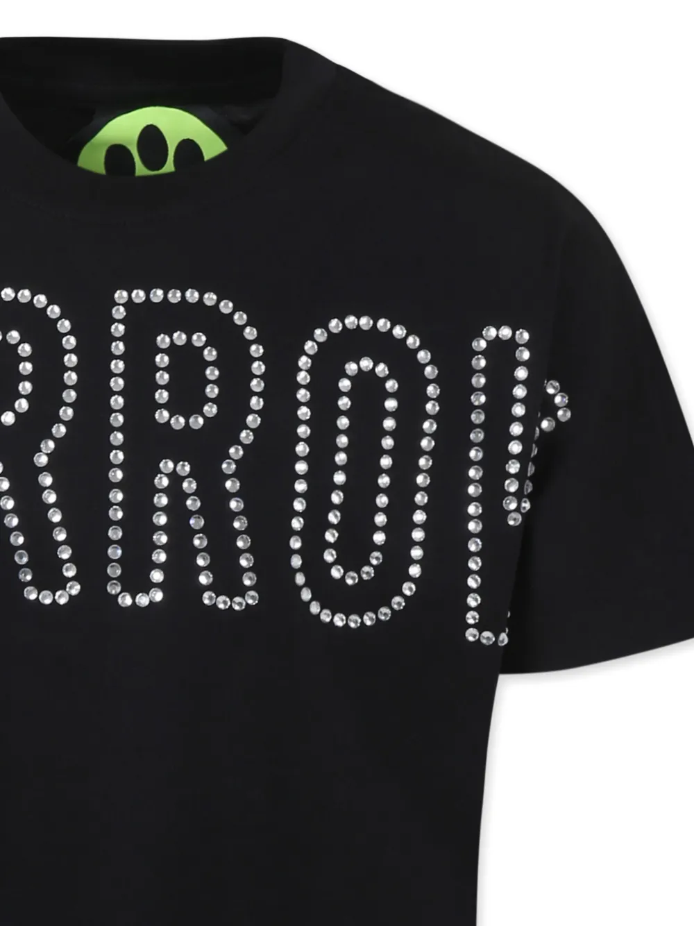 Barrow kids T-shirt verfraaid met logo Zwart