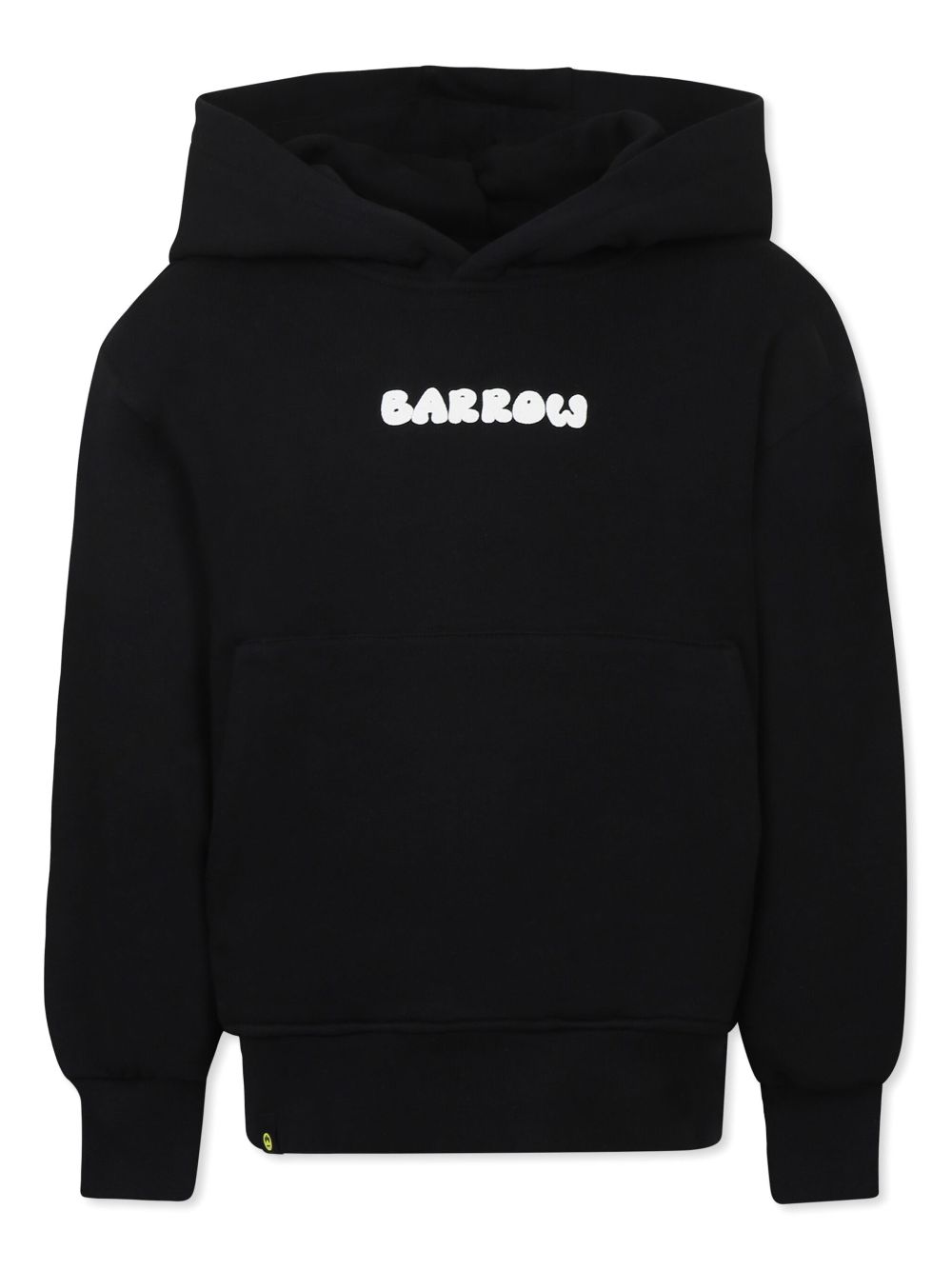 Barrow kids logo-print hoodie - Black