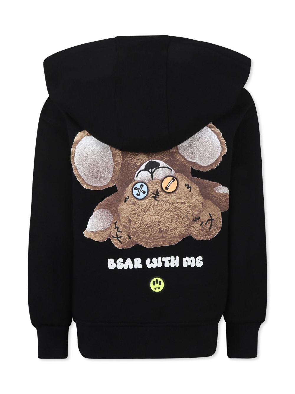 Barrow kids Hoodie met logoprint - Zwart