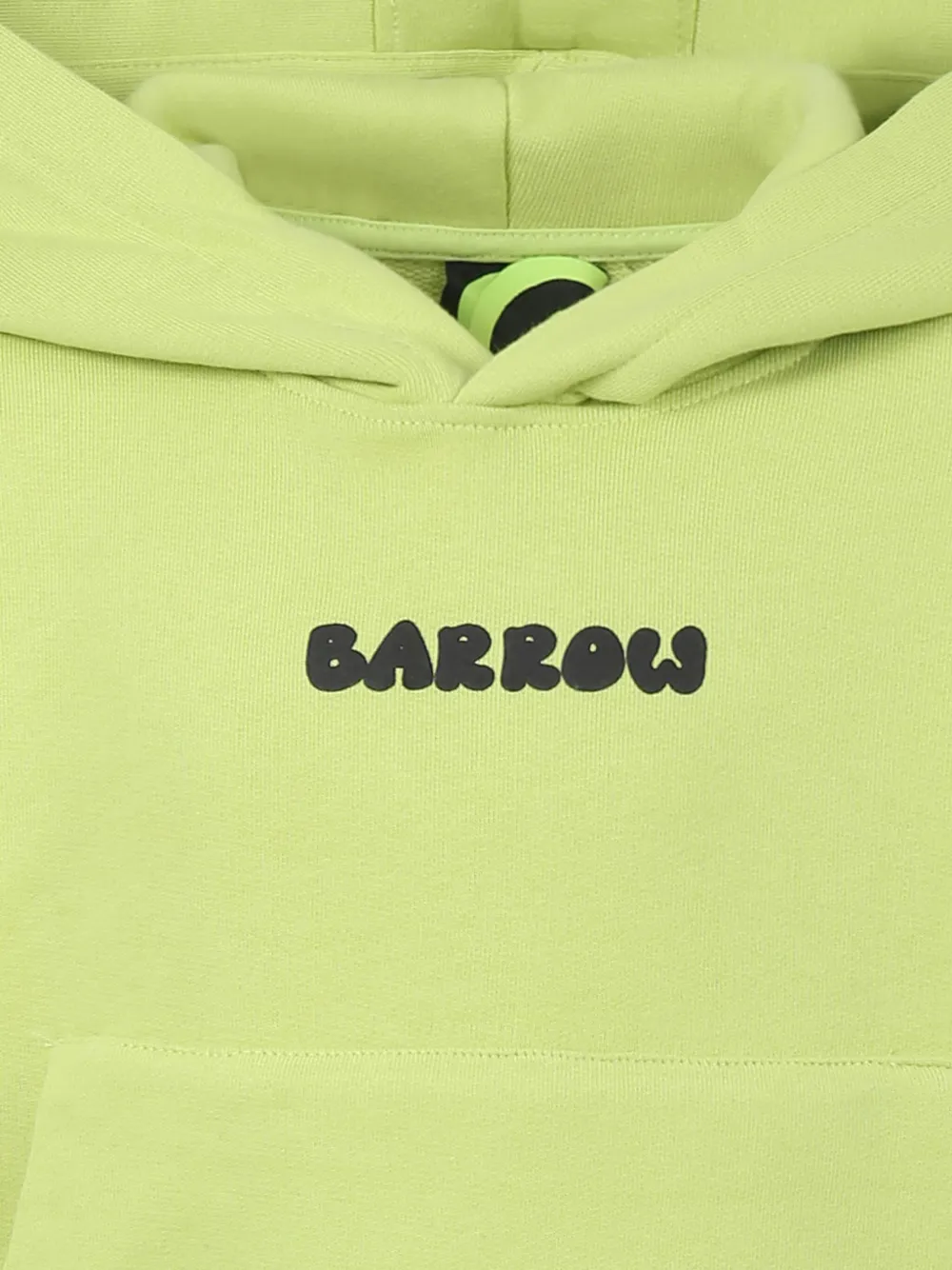 Barrow kids Hoodie met logoprint Groen