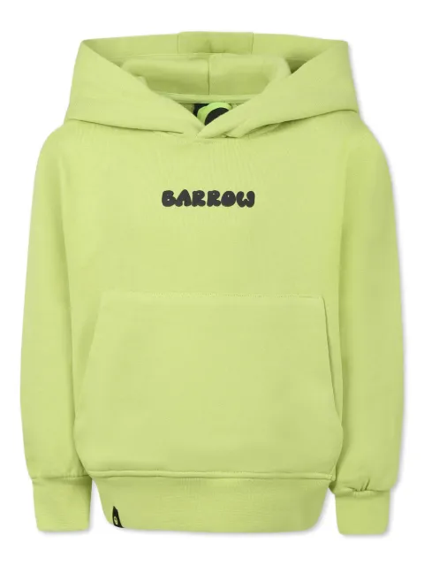 Barrow kids logo-print hoodie
