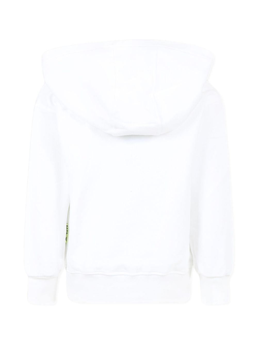 Barrow kids logo-print hoodie - White