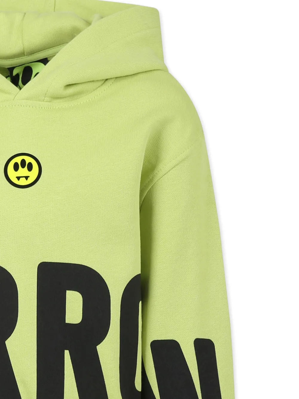 Barrow kids Hoodie met logoprint Groen