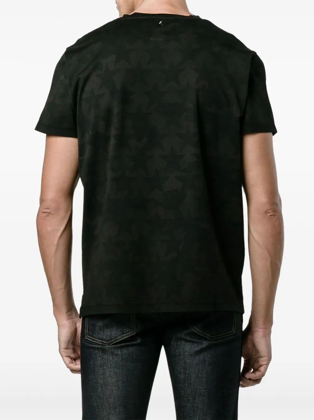 Valentino Garavani star-print T-shirt | Black | FARFETCH
