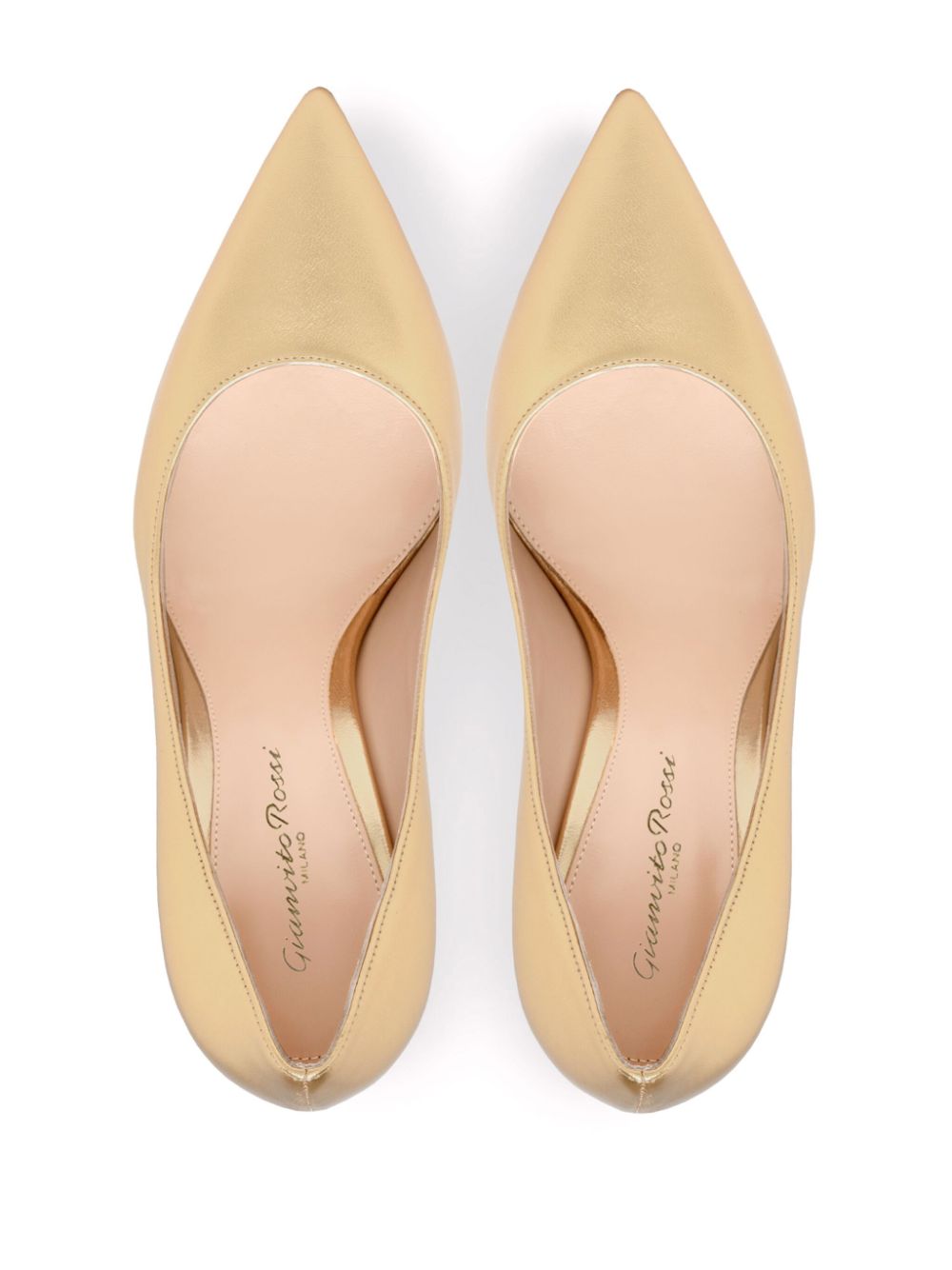 Gianvito Rossi 105mm Gianvito pumps Gold