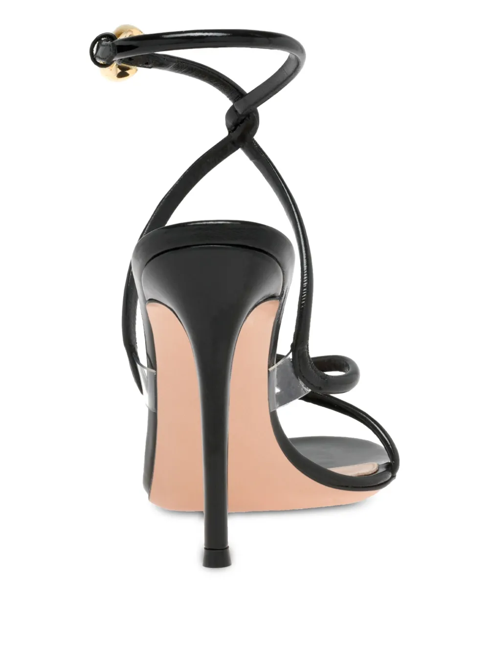 Gianvito Rossi 105 mm Mamba sandalen Zwart