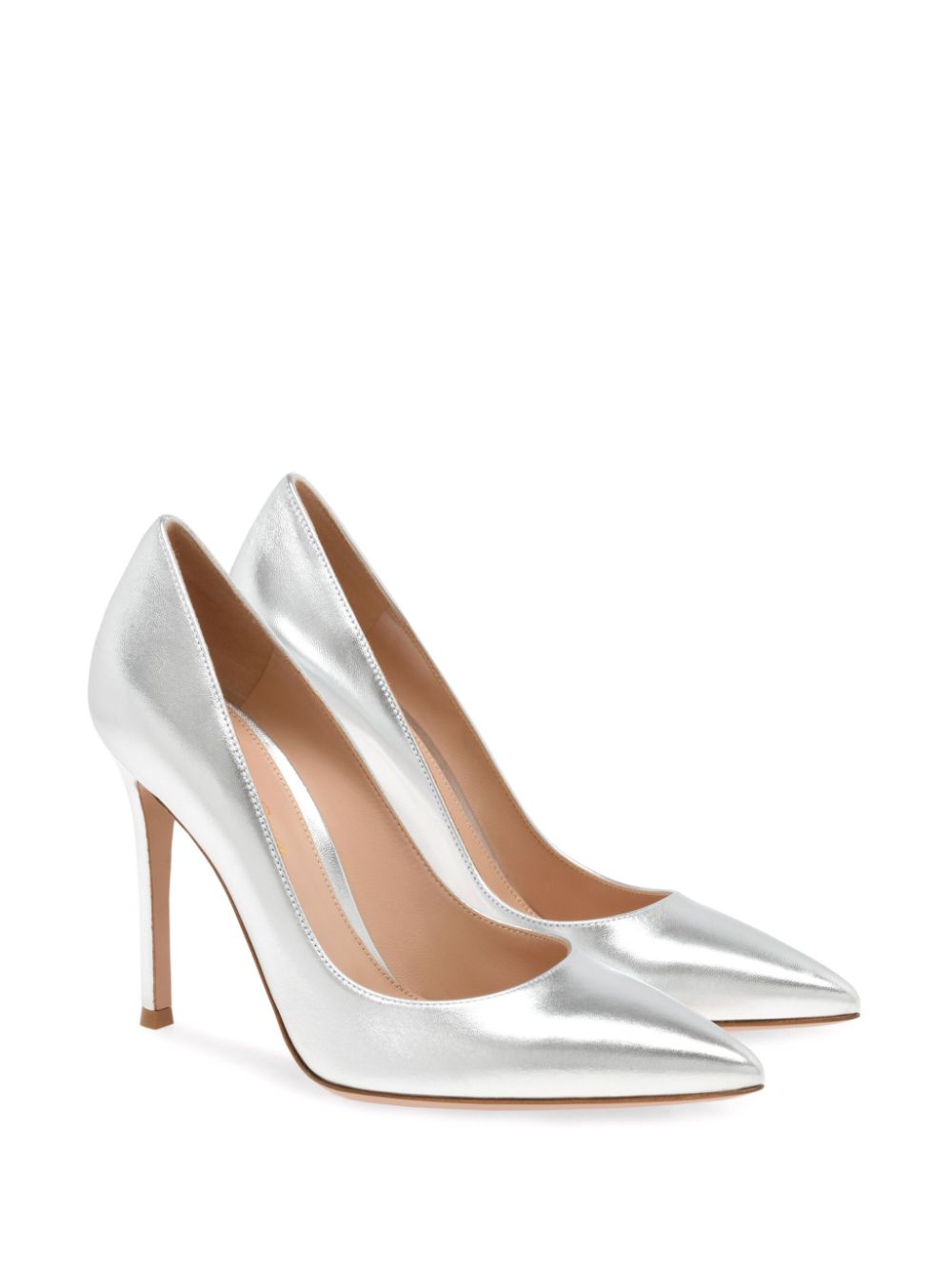 Gianvito Rossi 105mm Gianvito pumps - Zilver