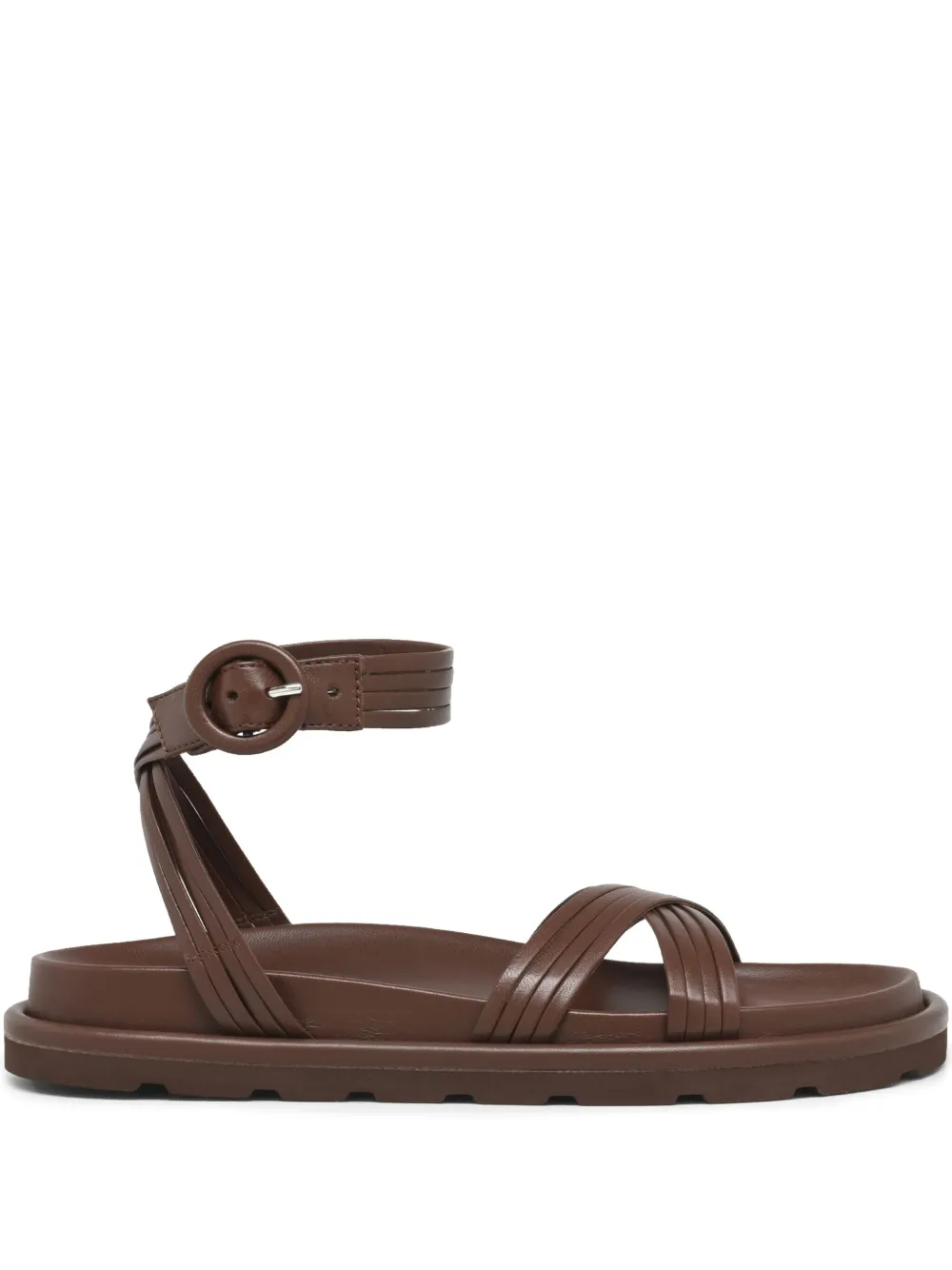 Gianvito Rossi leather sandals Brown