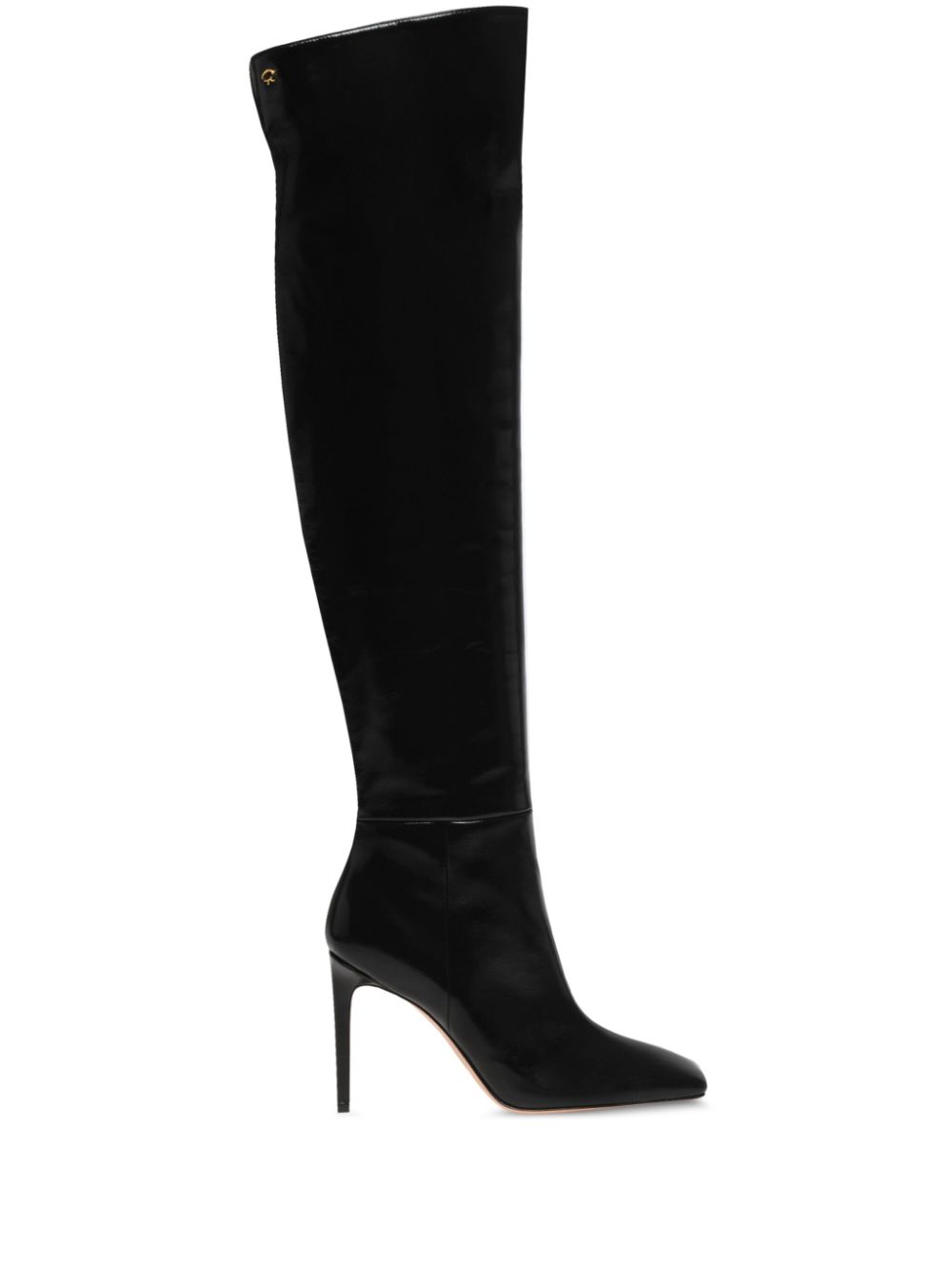 Gianvito Rossi 95mm Christina Cuissard boots Black