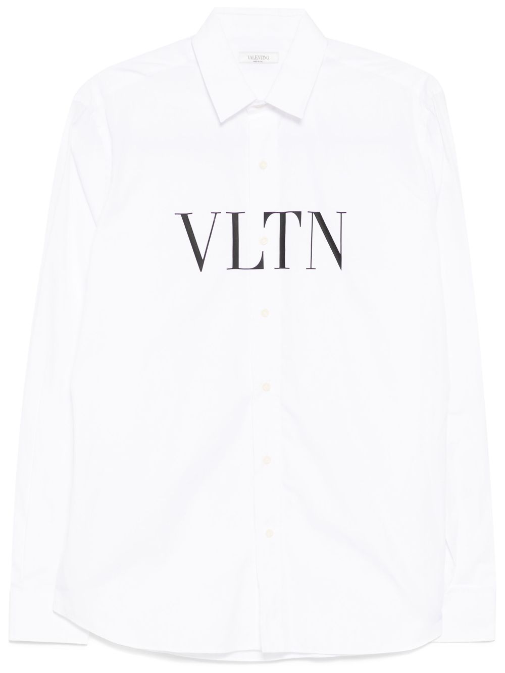 logo-print shirt