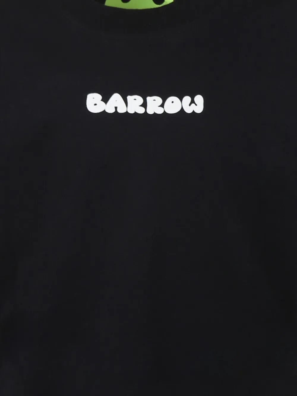Barrow kids T-shirt met teddybeerprint Zwart