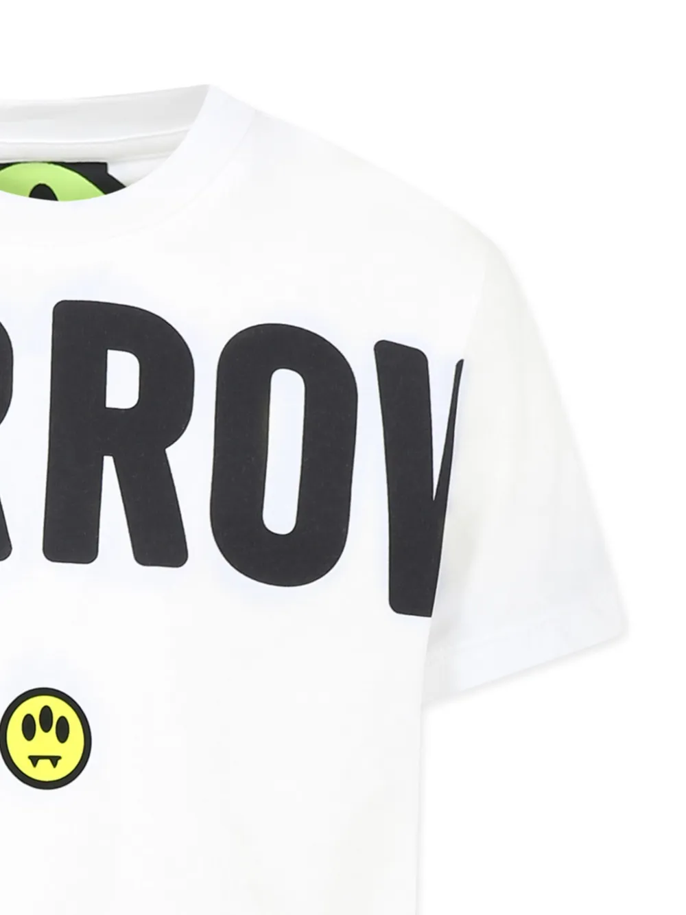 Barrow kids T-shirt met logoprint Wit