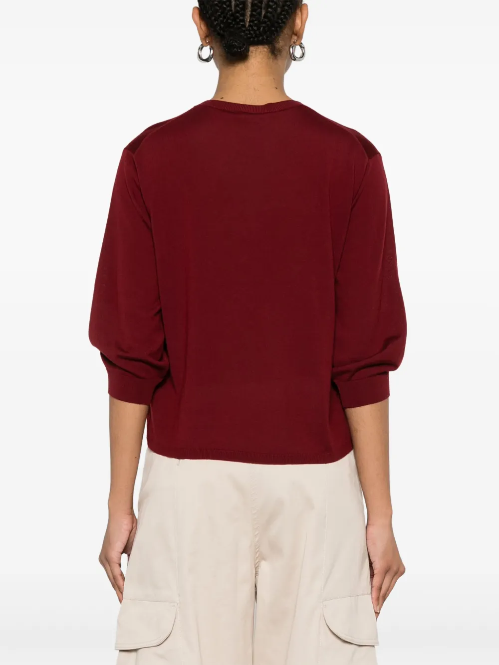 S Max Mara Amici Top In 红色
