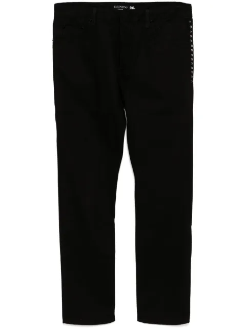 Valentino Garavani rockstud detailing denim