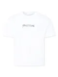 Barrow kids logo-print T-shirt - White