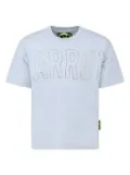 Barrow kids logo-embellished T-shirt - Blue