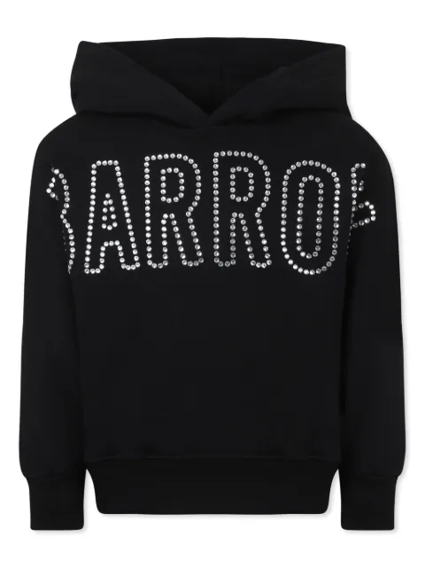 Barrow kids logo-embellished hoodie