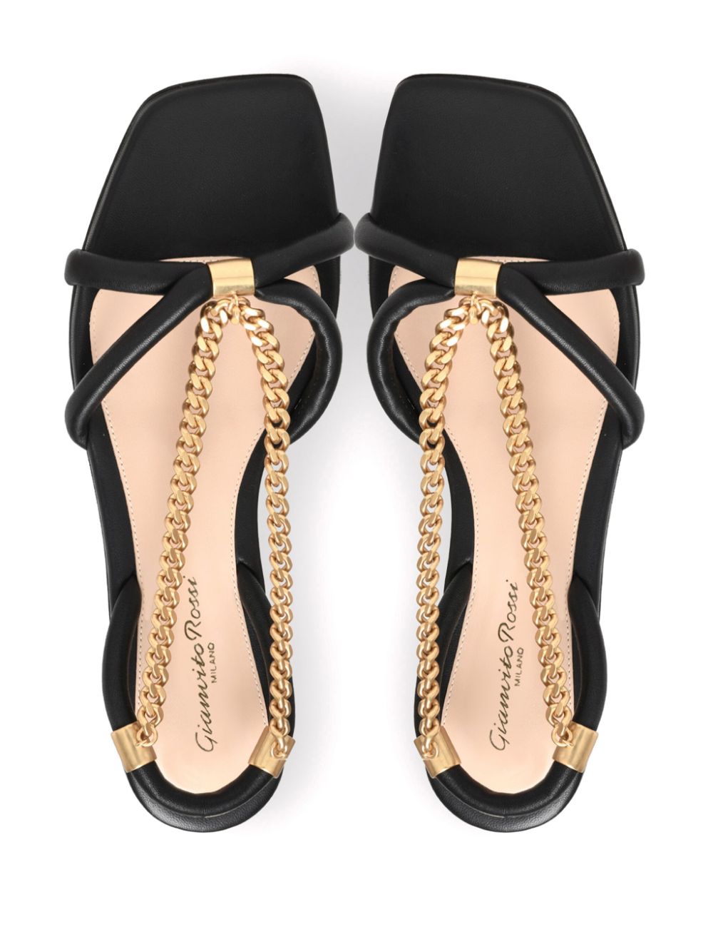 Gianvito Rossi Minerva sandals Black