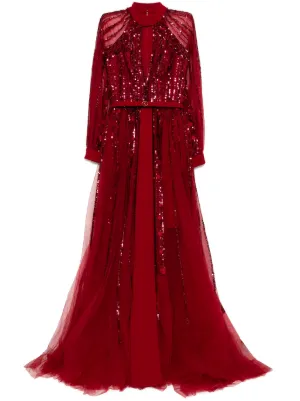 オールインワン・サロペット Saiid Kobeisy Pleated Dress With Lace Pleated dress with lace – Saiid Kobeisy Online