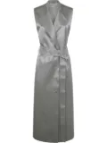Philosophy Di Lorenzo Serafini belted satin dress - Green