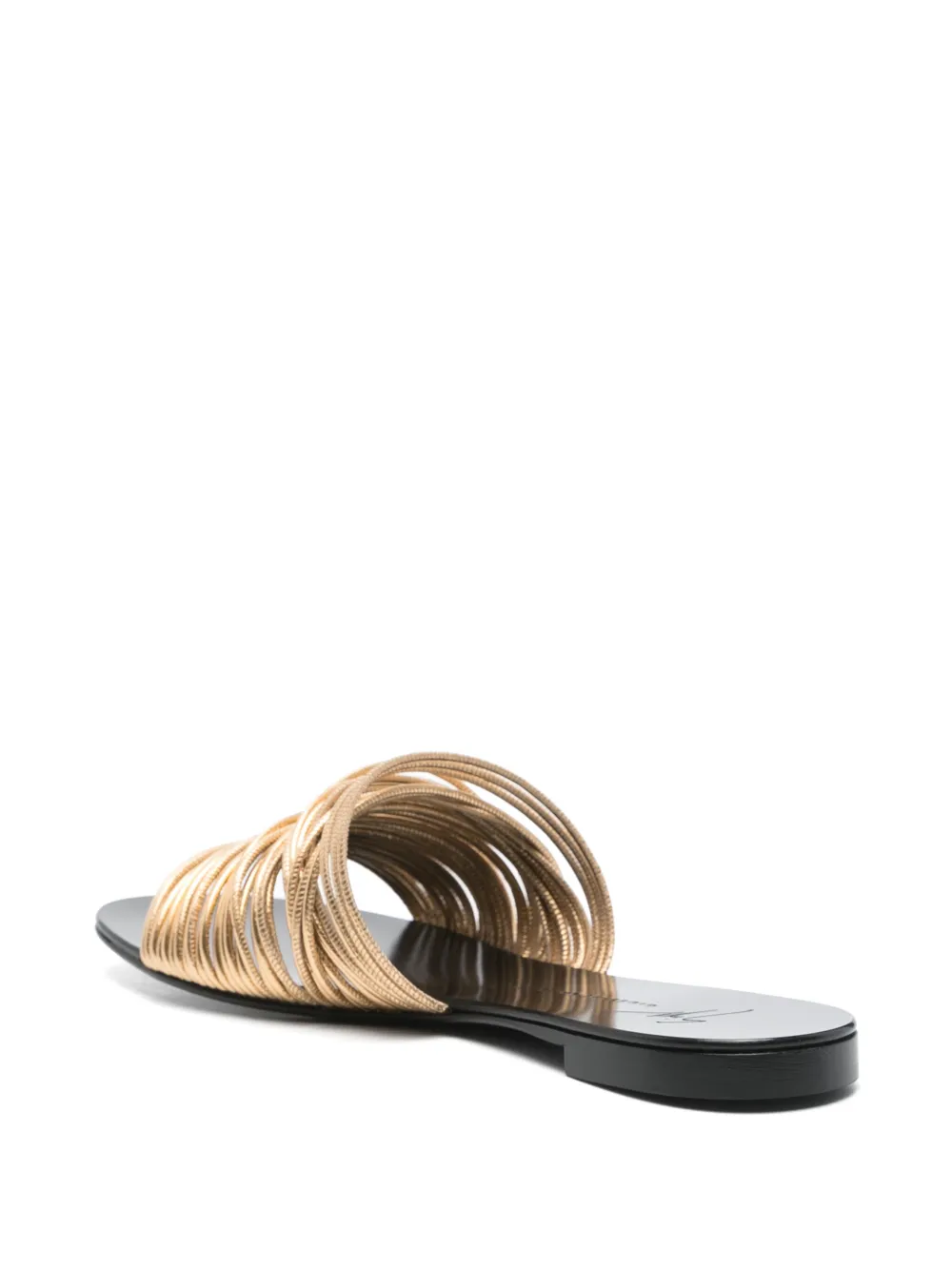 Giuseppe Zanotti Clio slippers Goud