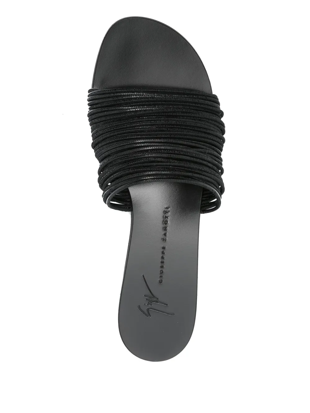 Giuseppe Zanotti Clio slippers Zwart