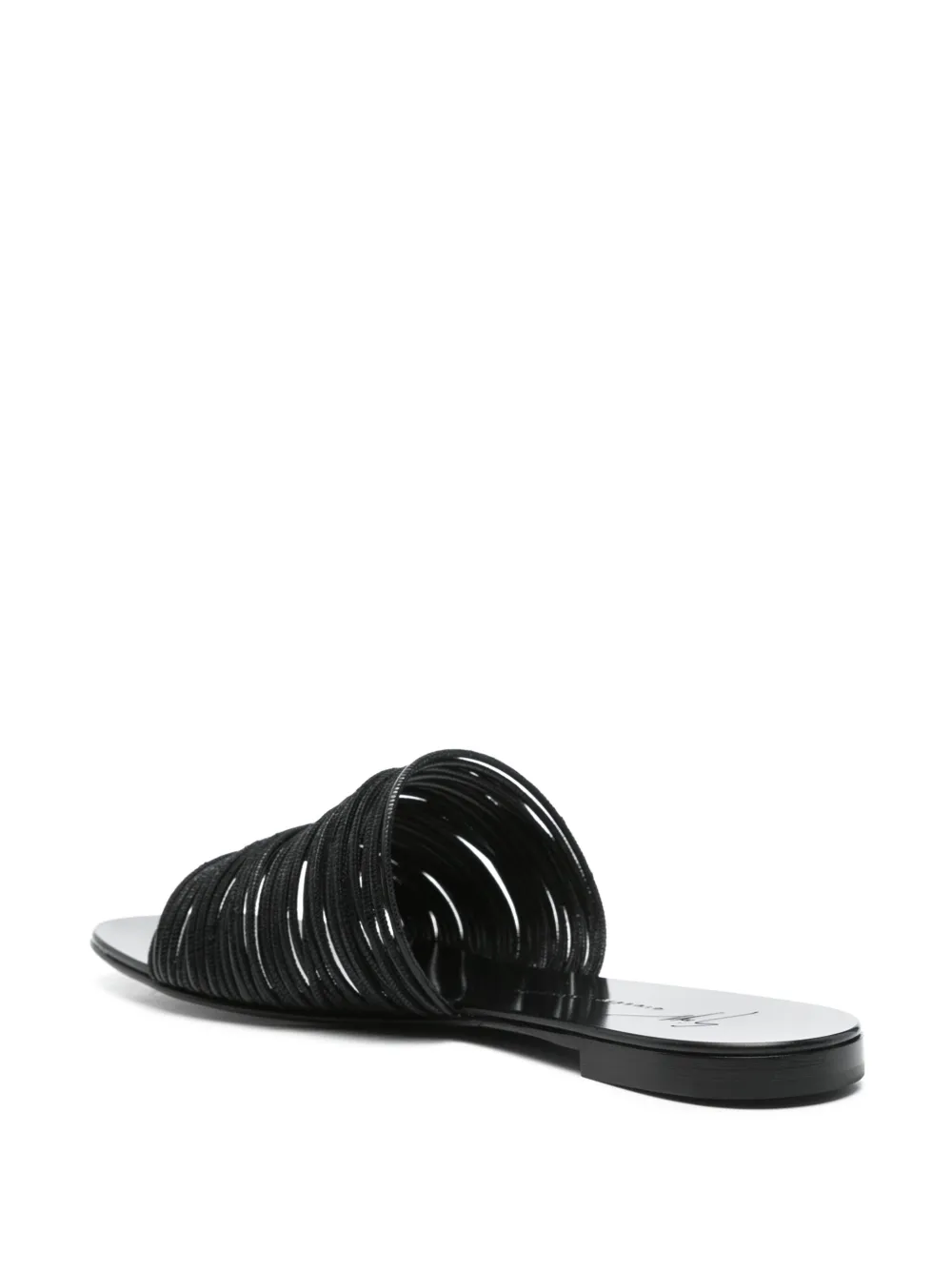 Giuseppe Zanotti Clio slippers Zwart