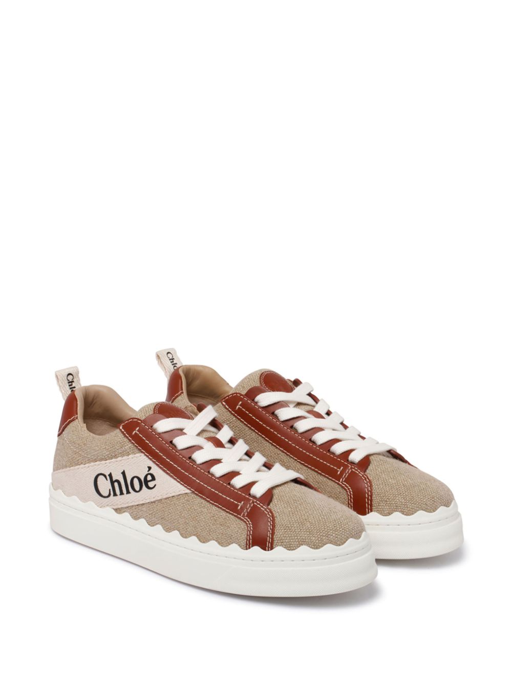 Chloé Lauren sneakers - Beige